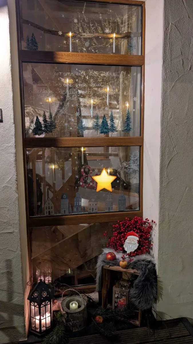 Adventsfenster Nr. 8