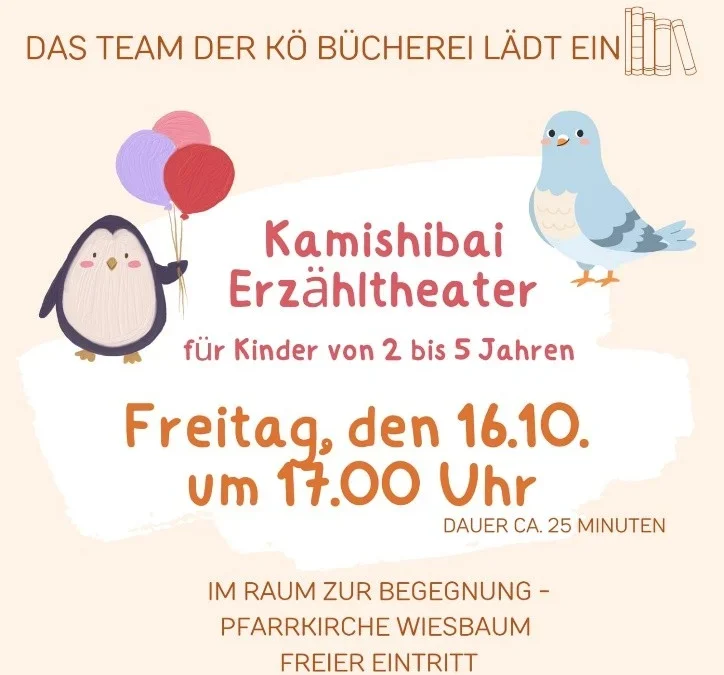 Kamishibai-Erzähltheater für Kinder